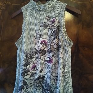 NWOT White House, Black Market Silk Blouse